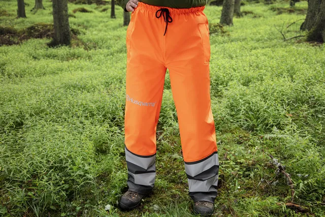 PANTALONE IMPERMEABILE HIGH VIZ FUNCTIONAL HUSQVARNA - immagine 4