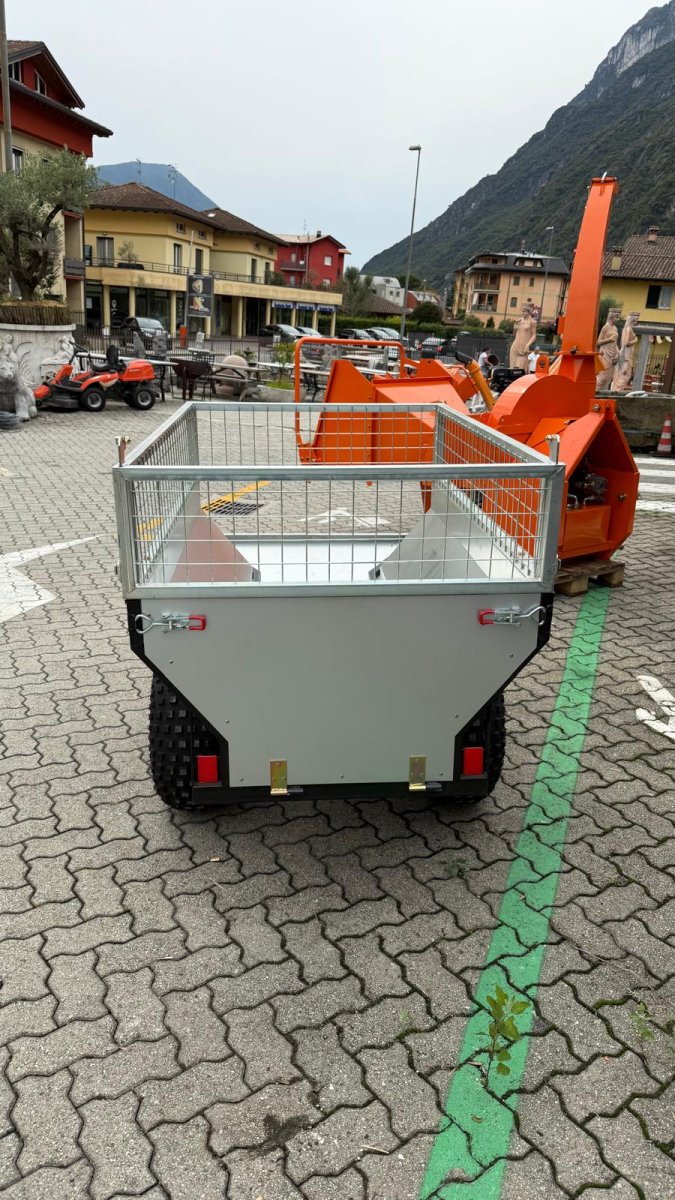RIMORCHIO PER TRASPORTO COSE/LEGNA USO INTERNO - immagine 5